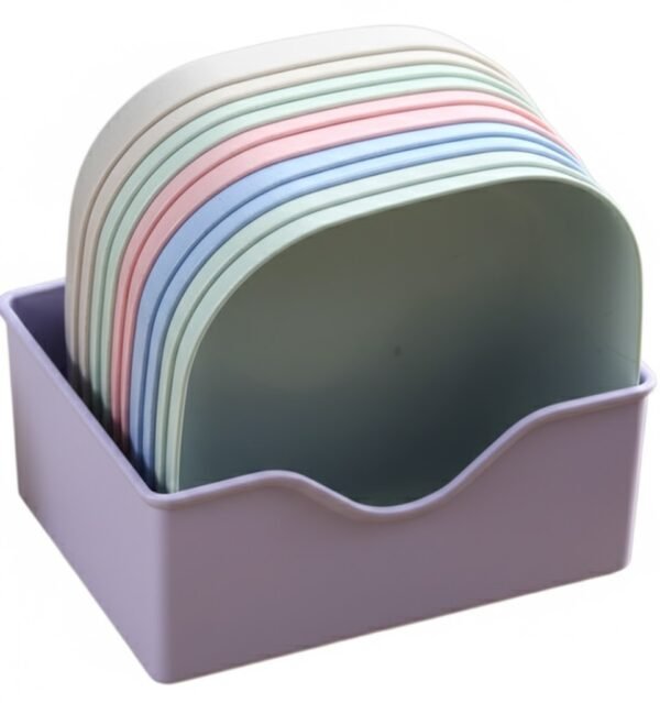 Bone-spitting Dish Bone-spitting Thickened Dining Table Garbage Dish