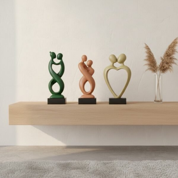 Modern Minimalist Abstract Figure Crafts Ornaments Nordic Bookshelf