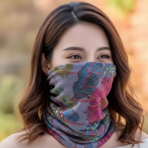 Scarf Women's Pullover Small Scarf Gauze Scarf Mask