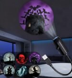 Starry Sky Lamp Moon Halloween Lamp Bedroom Creative - Image 4