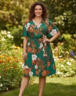 Summer Dress Women's Printed Loose Large Size Casual - Image 2