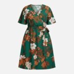 Summer Dress Women's Printed Loose Large Size Casual