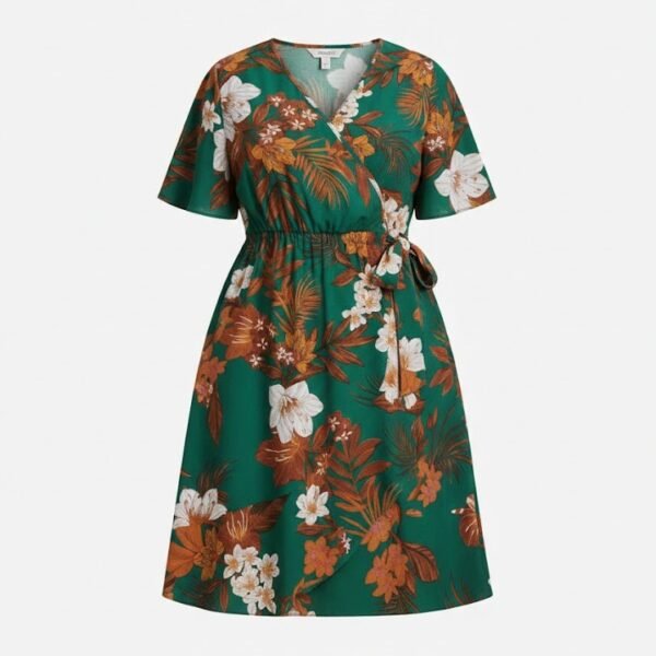 Summer Dress Women's Printed Loose Large Size Casual