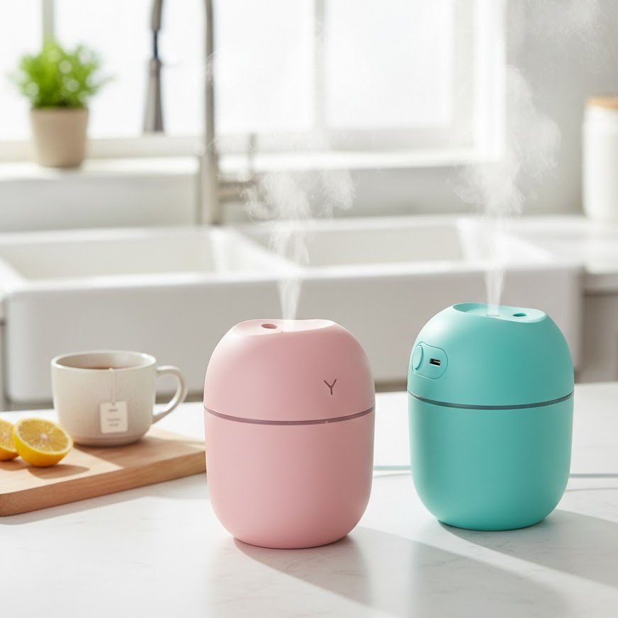 USB spray humidifier office home fog volume mini-3 USB spray humidifier office home fog volume mini - Image 1