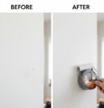 small roller paint self-brushing latex paint wall repair - Image 2