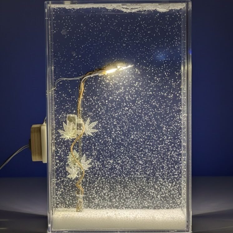 snow night flow hemp night light snow street-new snow night flow hemp night light snow street - Image 1